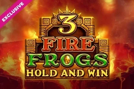 3 Fire Frogs Hold and Win, slot esclusiva Wonaco